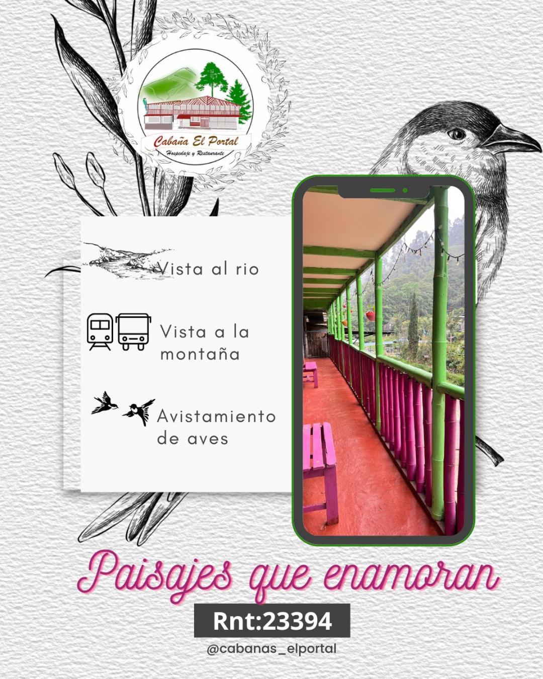 Cabanas El Portal Санта-Роса-де-Кабаль Экстерьер фото